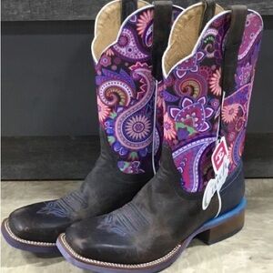 Cinch Women's Paisley Cowboy Boots